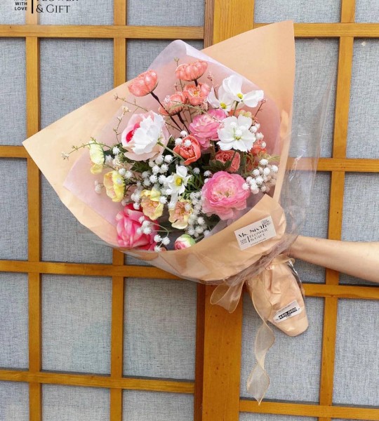 HOA LỤA MIX